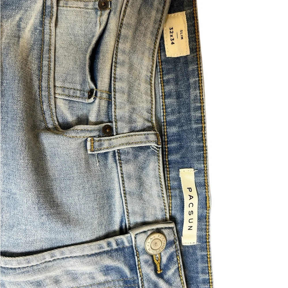 PACSUN Men’s Slim 32 x 34 denim jeans